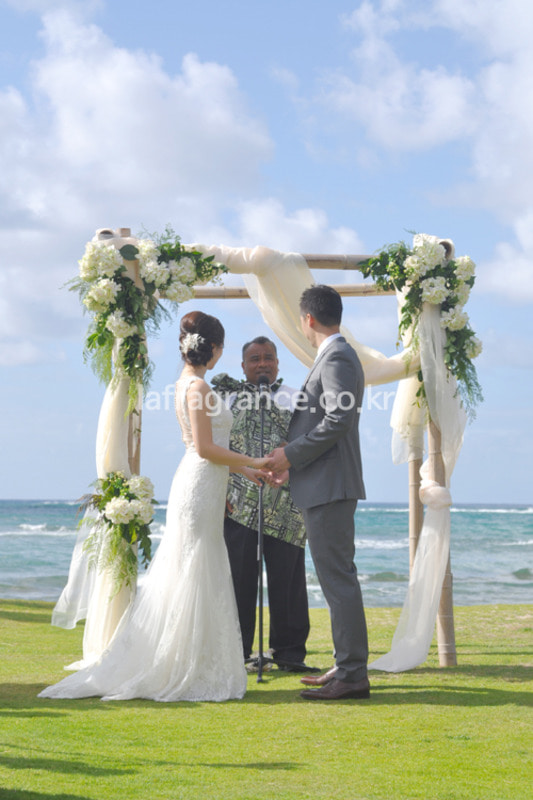 Destination Wedding in Hawaii _1프라그랑스