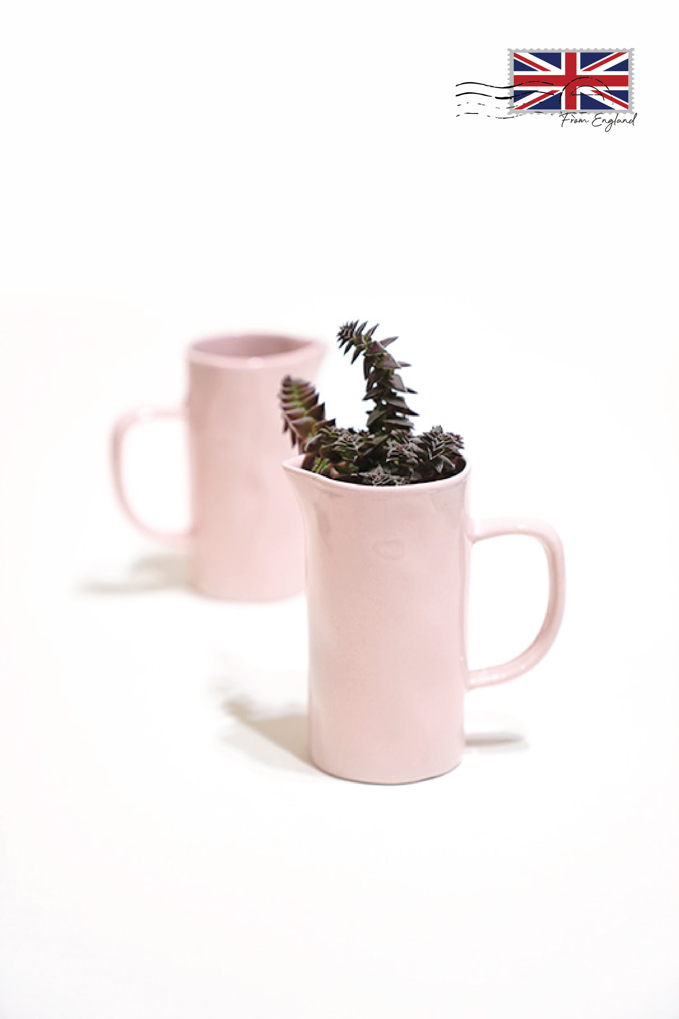 Color Jug Vase – Pale Pink S프라그랑스